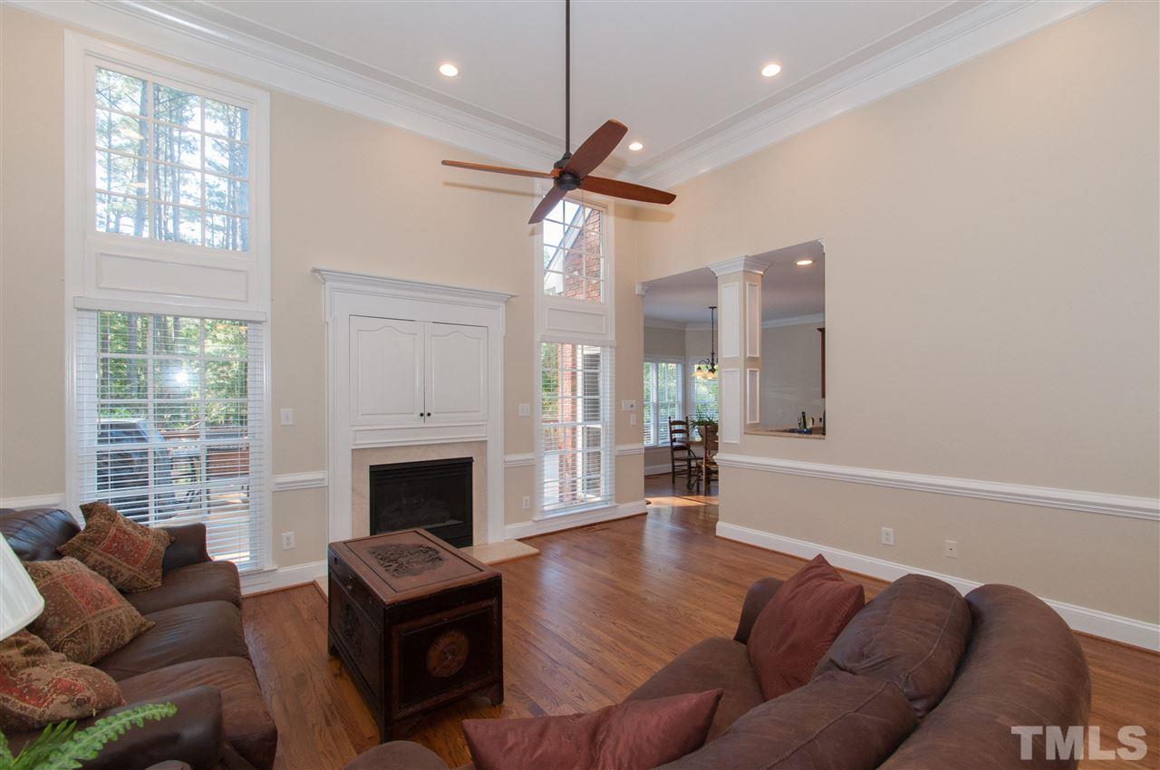 200 Release Circle Raleigh, NC 27615 - Photo 2 of 25 a living room with furniture and a fireplace