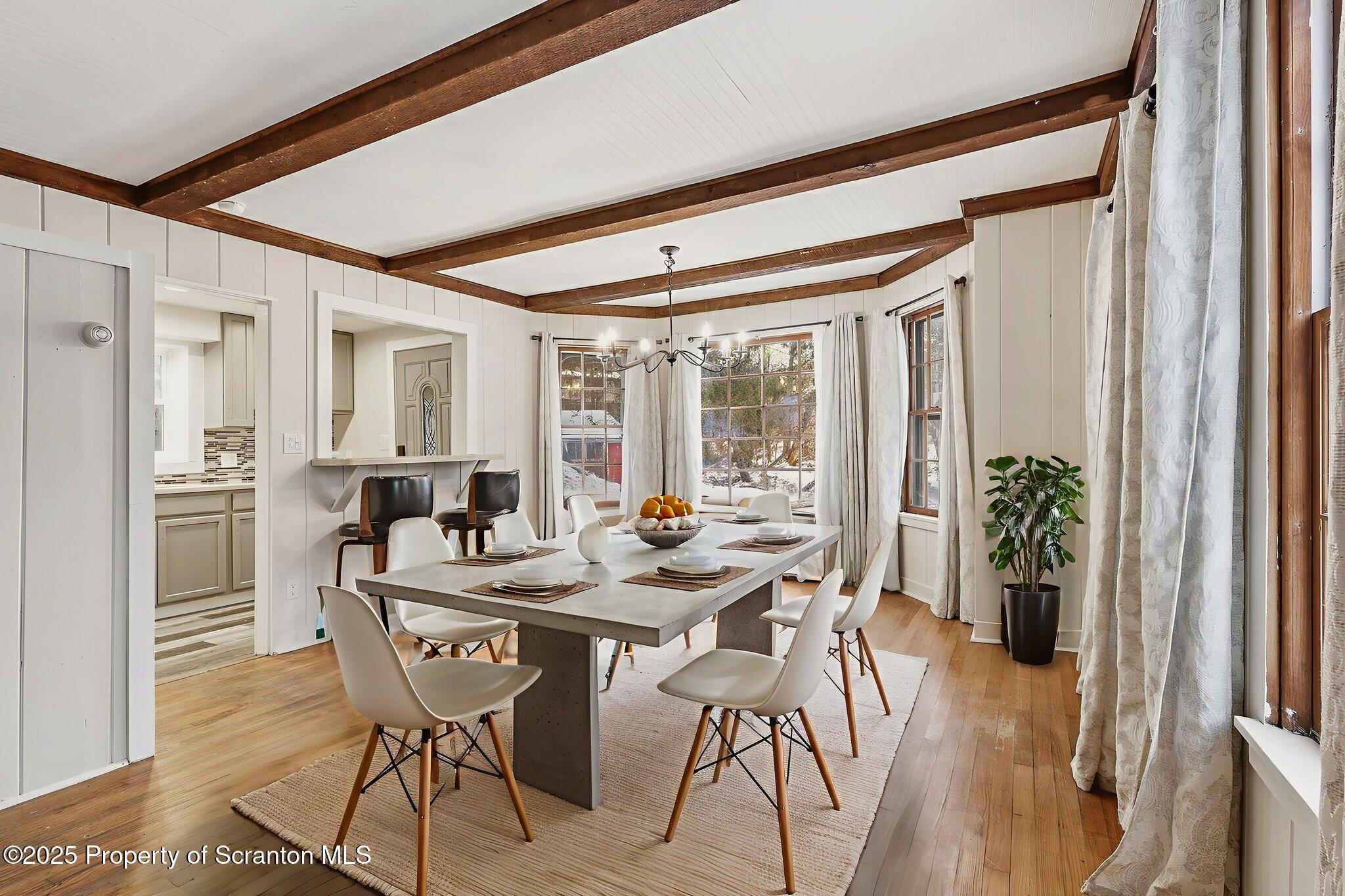 2457 Airport Road Forest City, PA 18421 - Photo 11 of 78 a view of a dining room with furniture and window