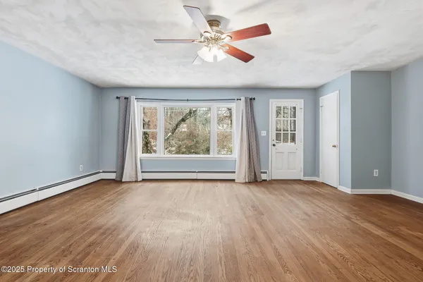 a view of an outdoor space and deck