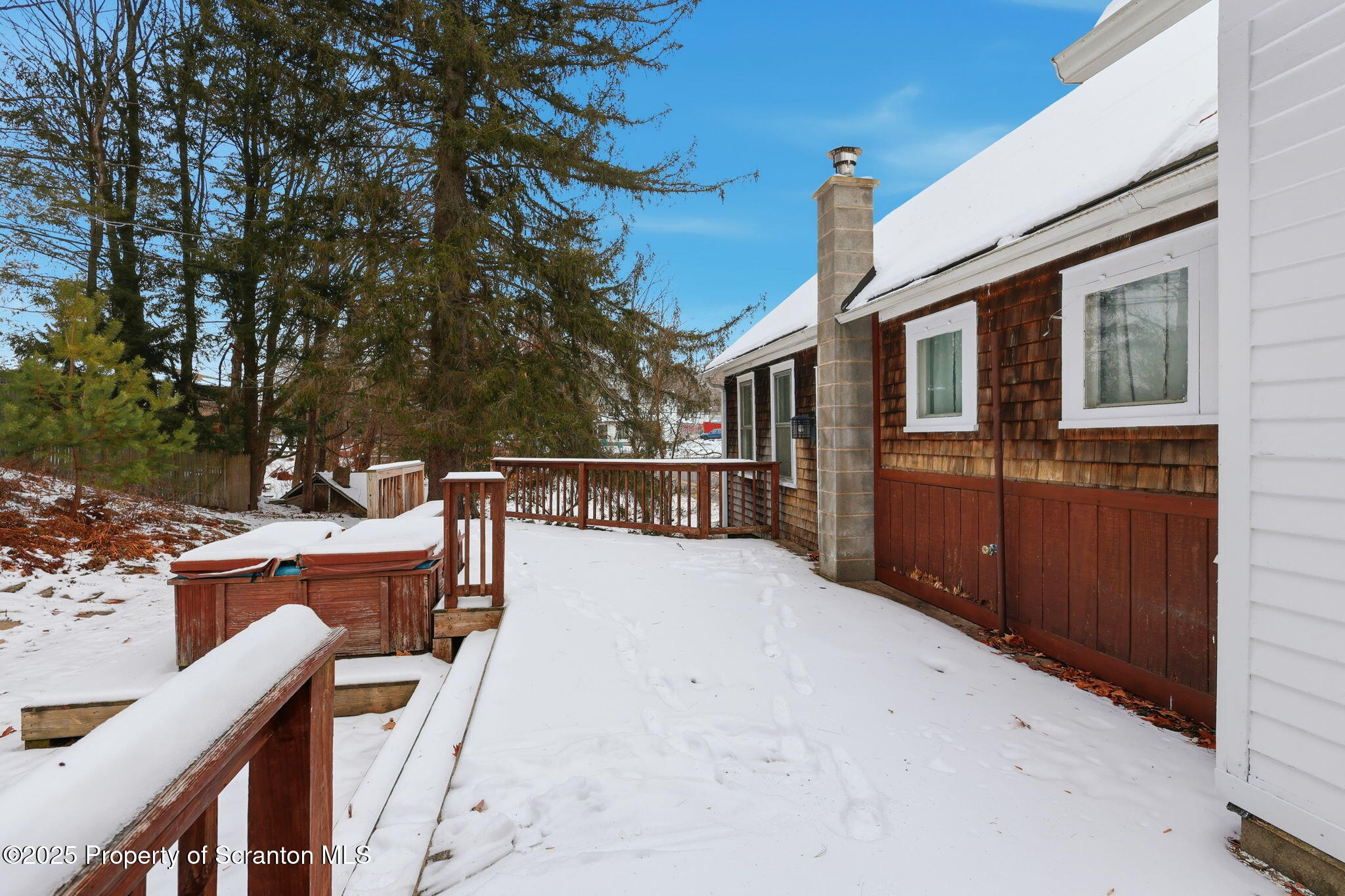 2457 Airport Road Forest City, PA 18421 - Photo 61 of 78 a view of a house with backyard and sitting area