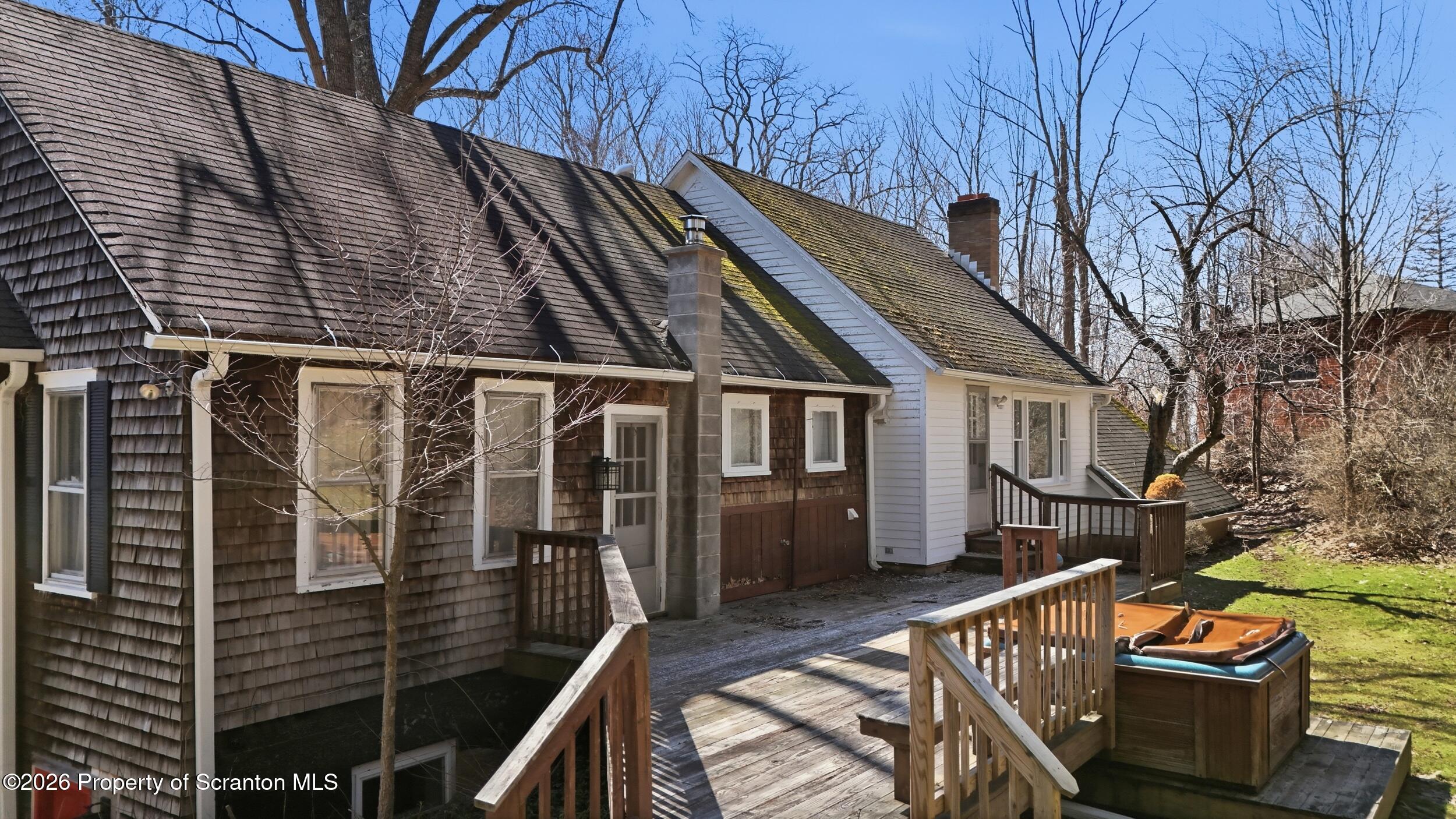 2457 Airport Road Forest City, PA 18421 - Photo 66 of 82 a balcony view with a seating space