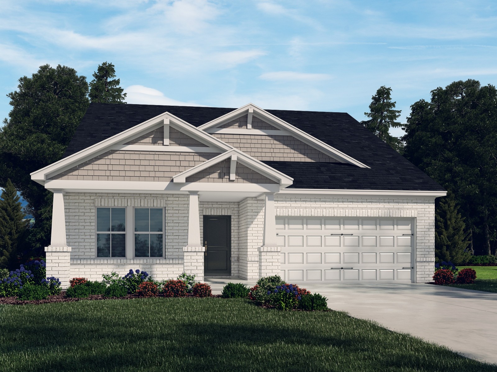 175 Blue Diamond Drive Smyrna, TN 37167 - Photo 1 of 9 a front view of a house with a garden and plants