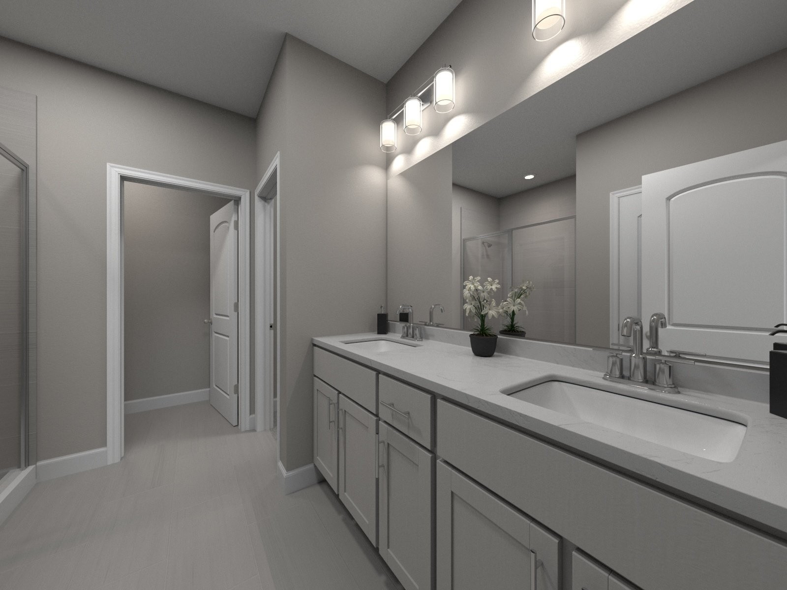 175 Blue Diamond Drive Smyrna, TN 37167 - Photo 7 of 9 a bathroom with a double vanity sink mirror and double