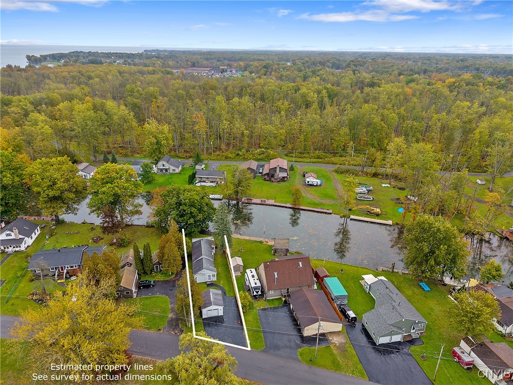 8392 Tuttle Road Bridgeport, NY 13030 - Photo 29 of 32 The view from above shows the property as it sits