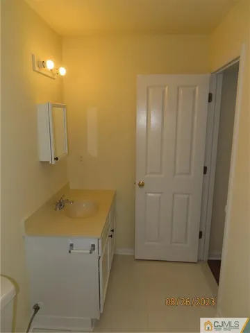 a utility room with a window