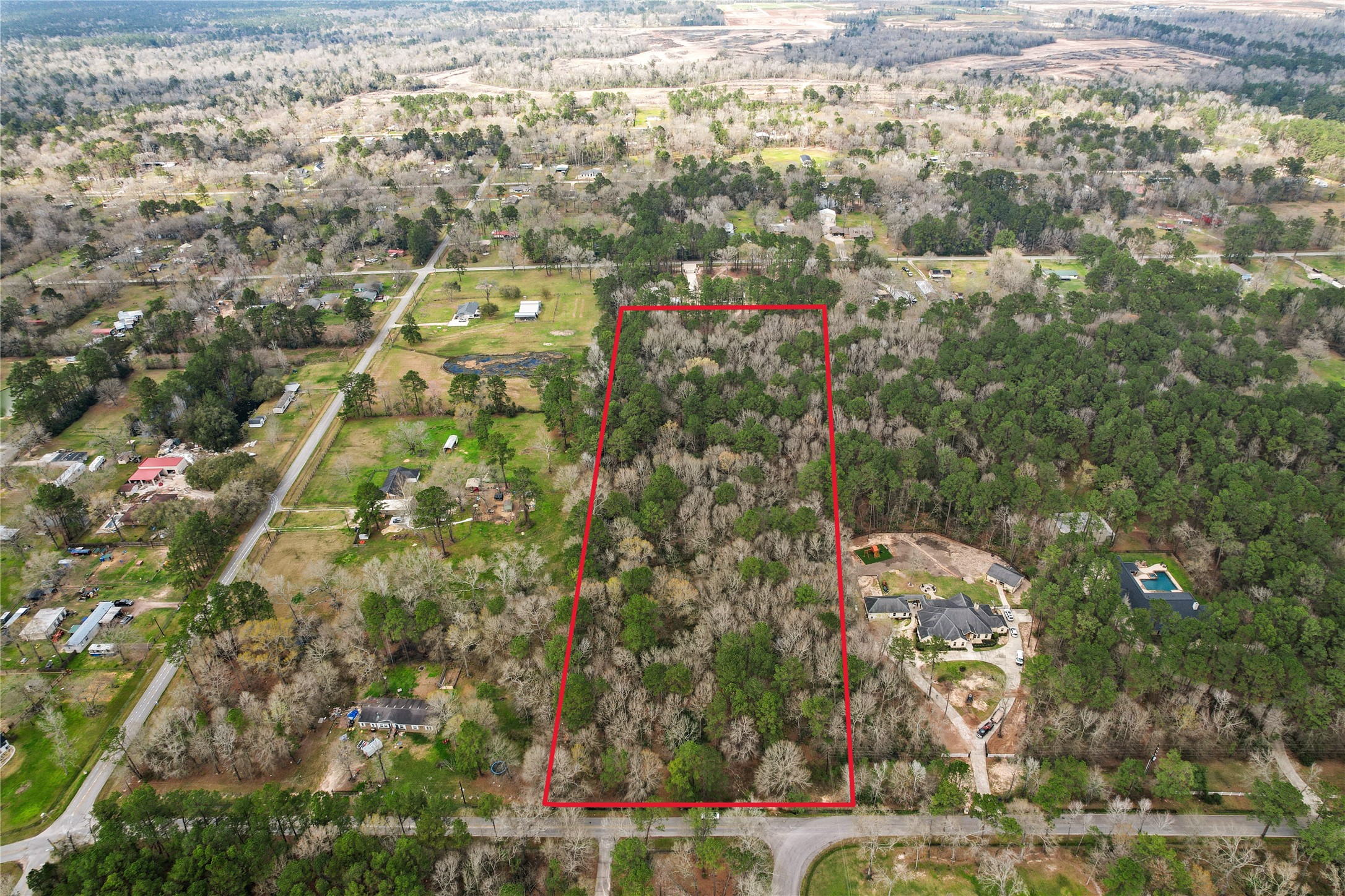 00 Hargraves Road Huffman, TX 77336 - Photo 2 of 28 Outlines are estimates and not a true accurate of property lines.