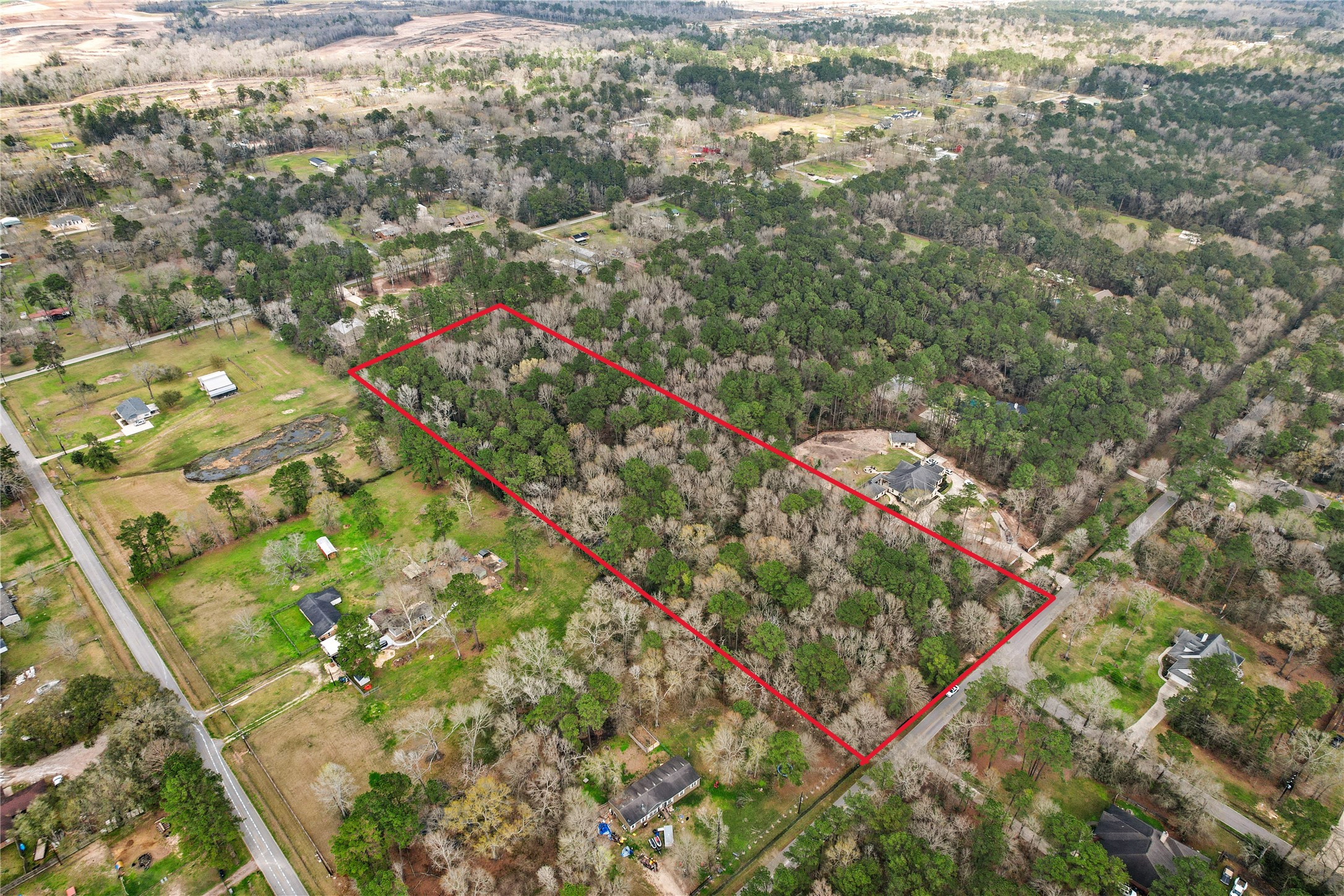 00 Hargraves Road Huffman, TX 77336 - Photo 3 of 28 Outlines are estimates and not a true accurate of property lines.