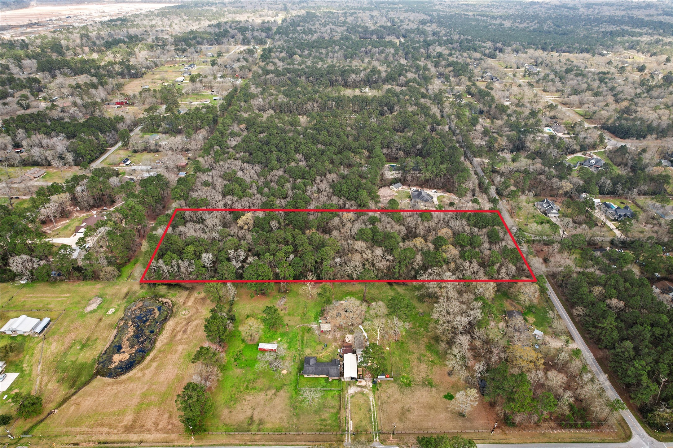 00 Hargraves Road Huffman, TX 77336 - Photo 4 of 28 Outlines are estimates and not a true accurate of property lines.