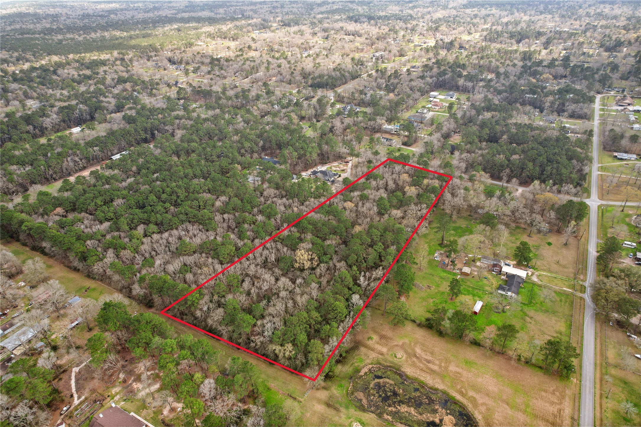 00 Hargraves Road Huffman, TX 77336 - Photo 5 of 28 Outlines are estimates and not a true accurate of property lines.