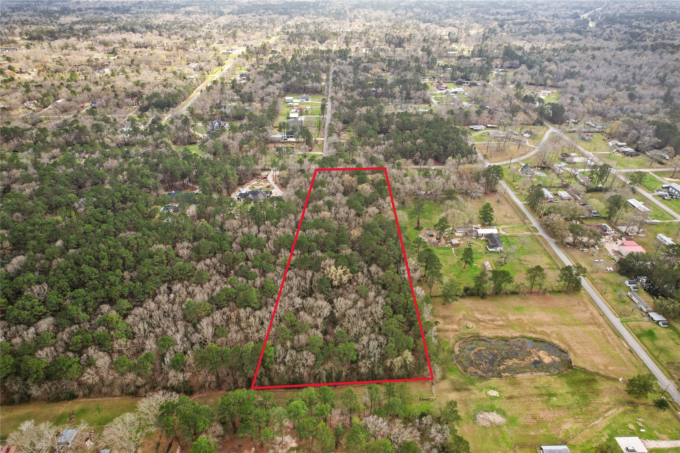 00 Hargraves Road Huffman, TX 77336 - Photo 6 of 28 Outlines are estimates and not a true accurate of property lines.