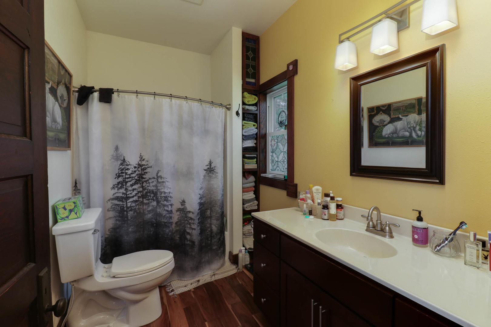 12014 Prairie Center Road Clinton, IL 61727 - Photo 12 of 56 a bathroom with a sink toilet and shower
