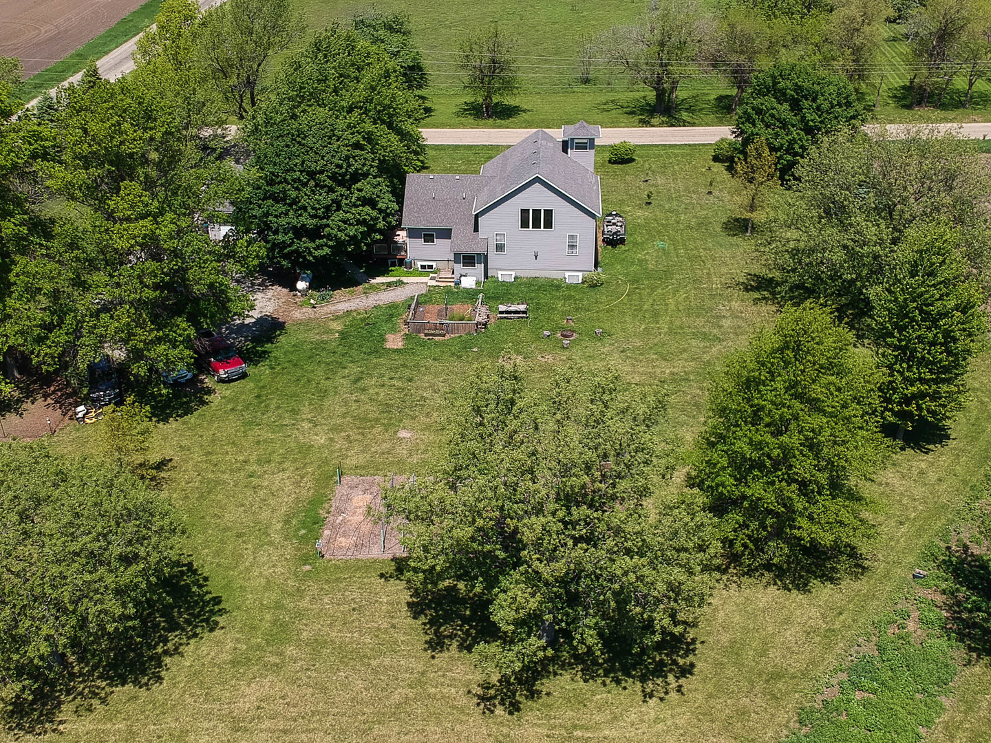 12014 Prairie Center Road Clinton, IL 61727 - Photo 49 of 56 an aerial view of a house