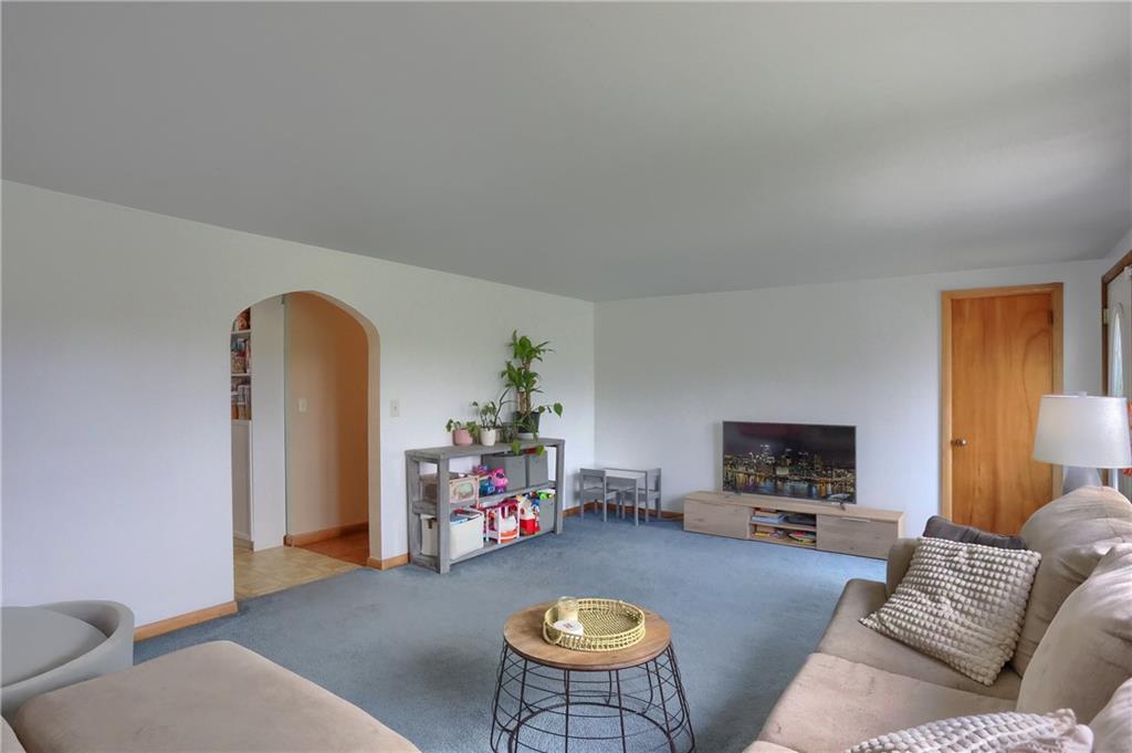 109 Staff Road Slippery Rock, PA 16057 - Photo 6 of 20 a living room with furniture and a flat screen tv