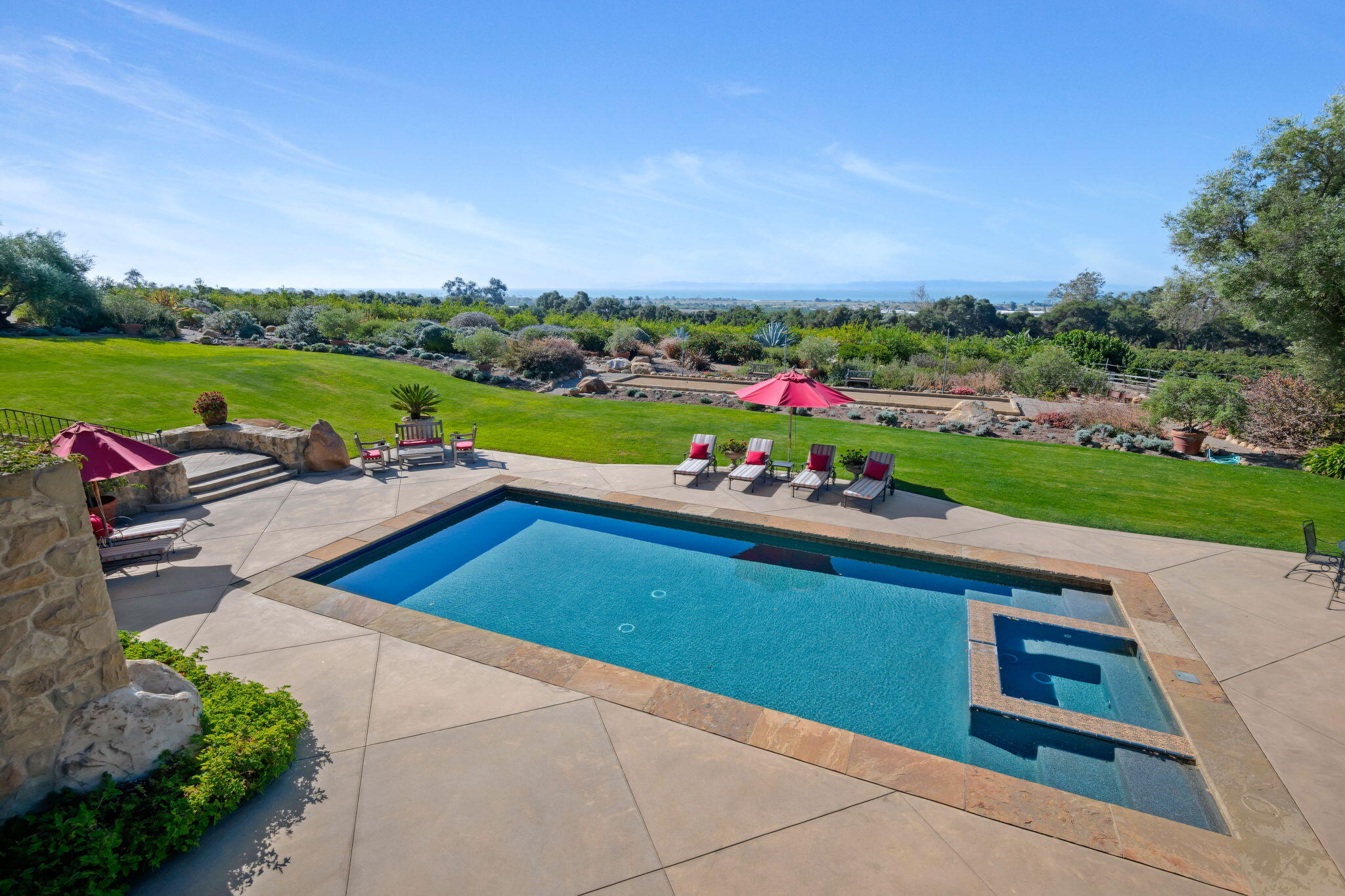 1915 Monte Allegro Drive Carpinteria, CA 93013 - Photo 18 of 59 outdoor view with sitting space and garden