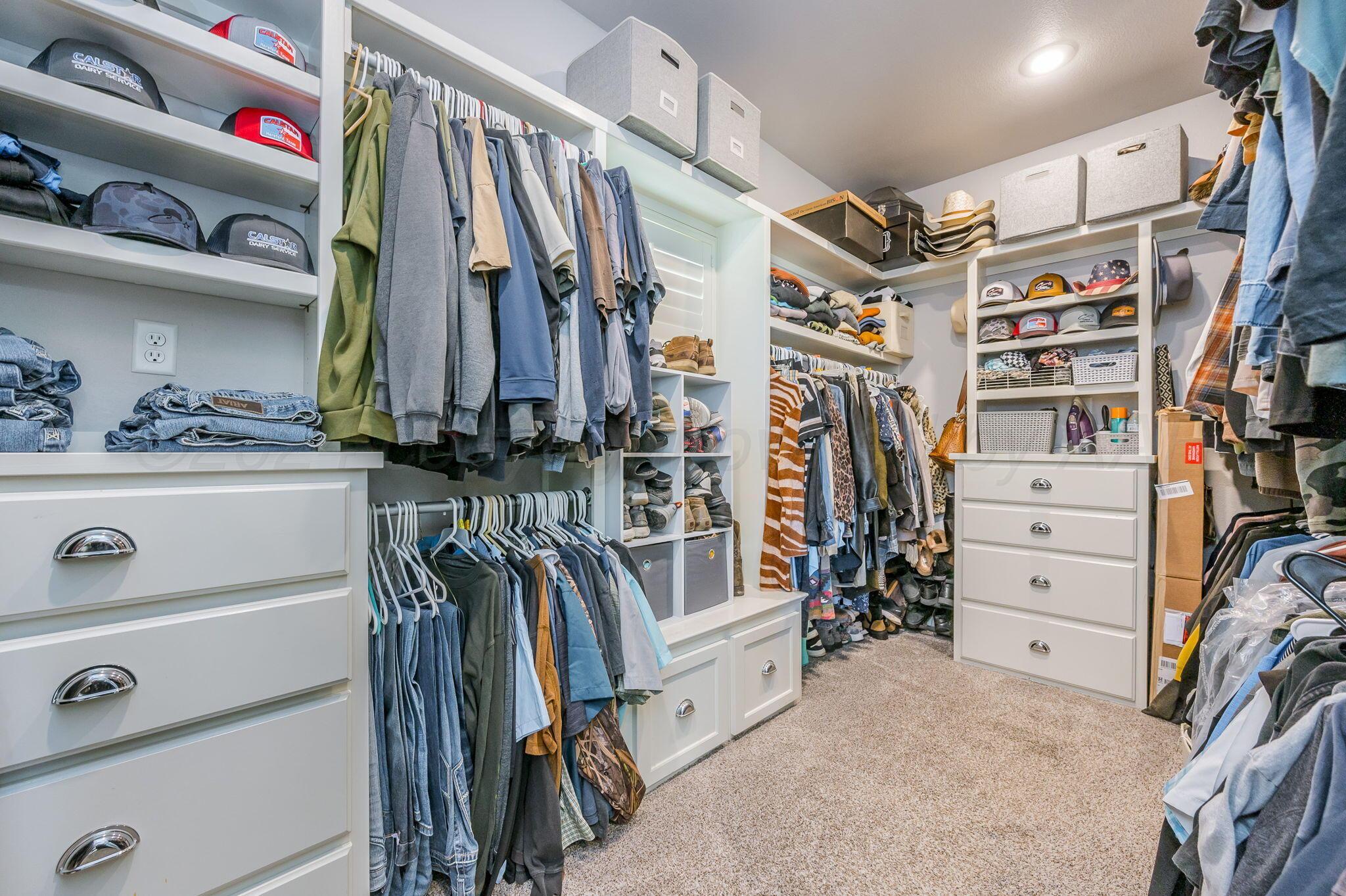 13300 Blf Rdg Trail Canyon, TX 79015 - Photo 28 of 37 Master Closet (4)