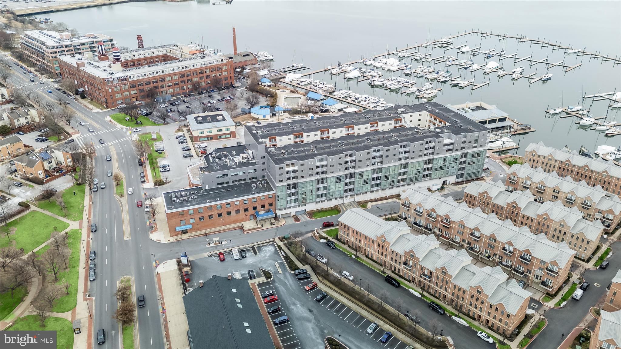2702 Lighthouse Point East, Unit 516 Baltimore, MD 21224 - Photo 31 of 47 Aerial View