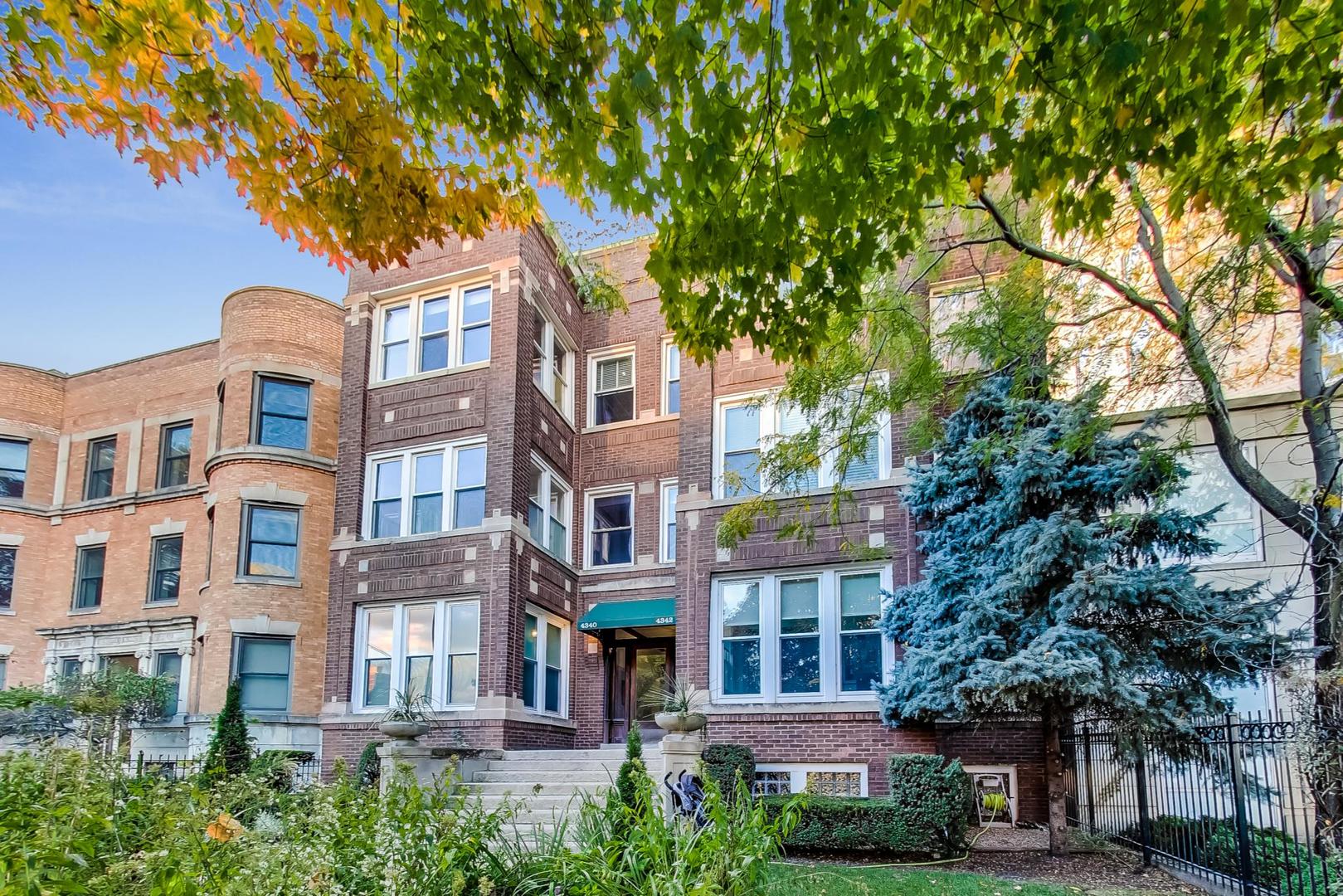 4342 North Sheridan Road, Unit 1N Chicago, IL 60613 - Photo 3 of 29 a front view of a multi story residential apartment buildings