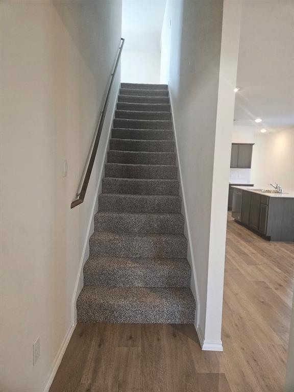 1520 Dilley Lane Forney, TX 75126 - Photo 10 of 26 a view of entryway and hall with wooden floor