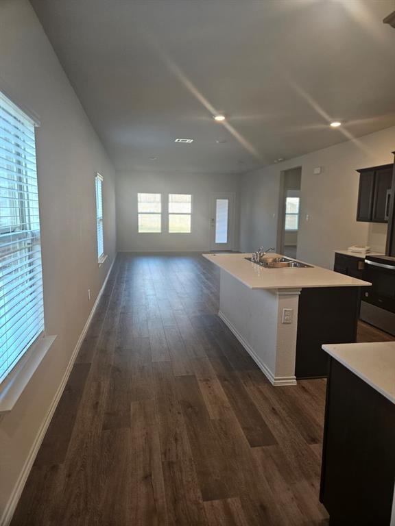 1520 Dilley Lane Forney, TX 75126 - Photo 24 of 26 a view of a kitchen cabinets a sink and wooden floor