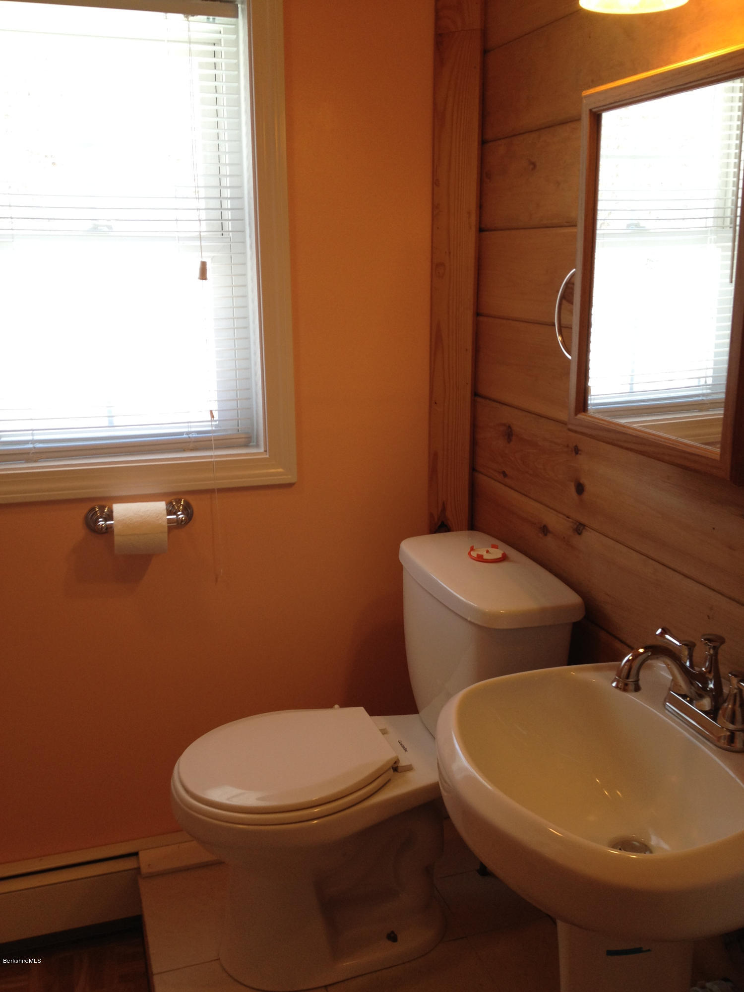 1201 River Road Clarksburg, MA 01247 - Photo 21 of 42 a white toilet sitting next to a bathroom sink