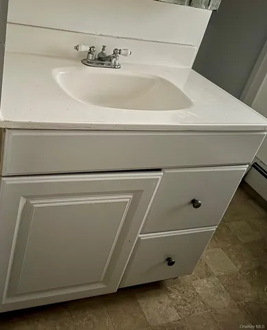 a close view of washer and dryer