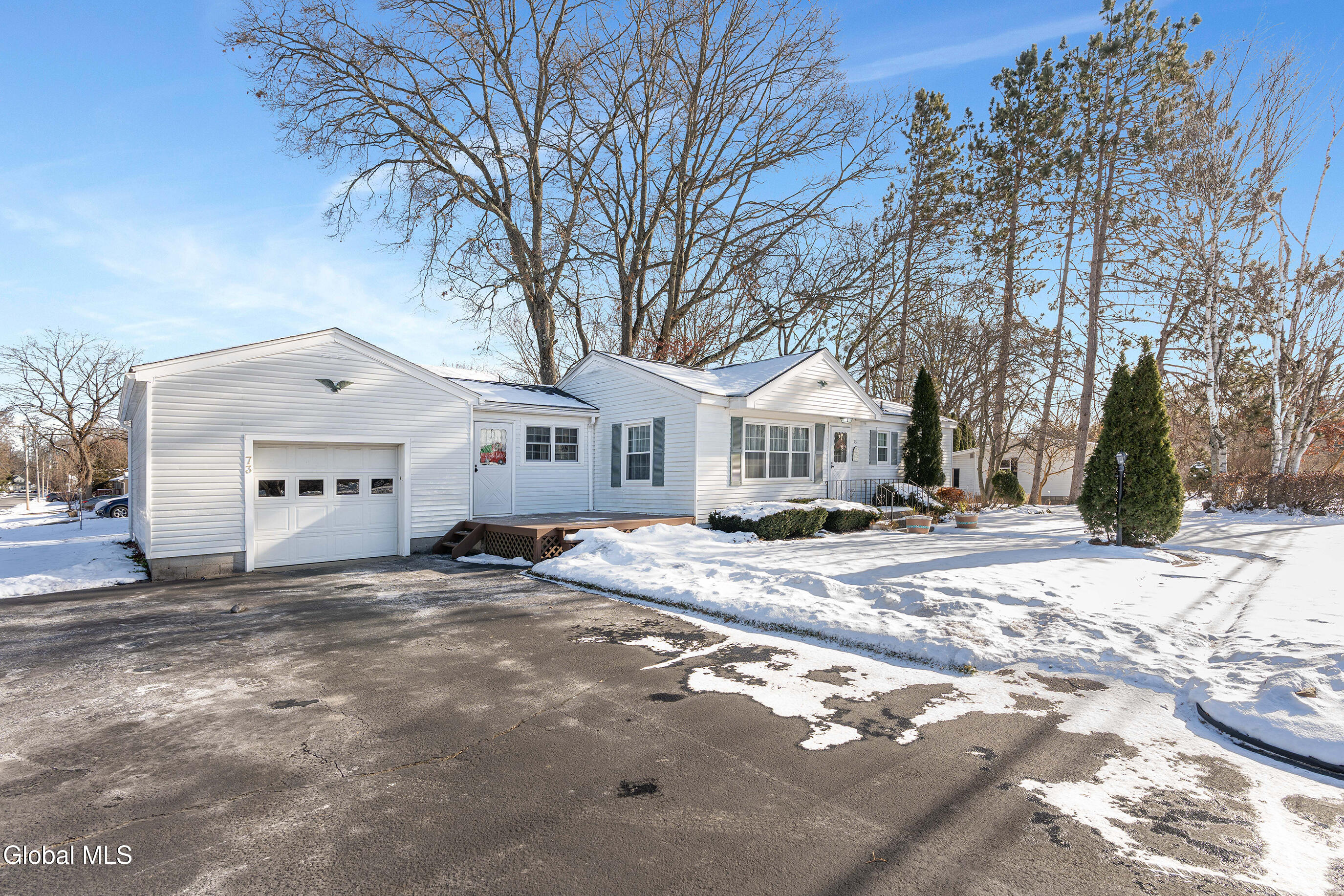 73 Thatcher Street Bethlehem, NY 12158 - Photo 6 of 37 Side view of house