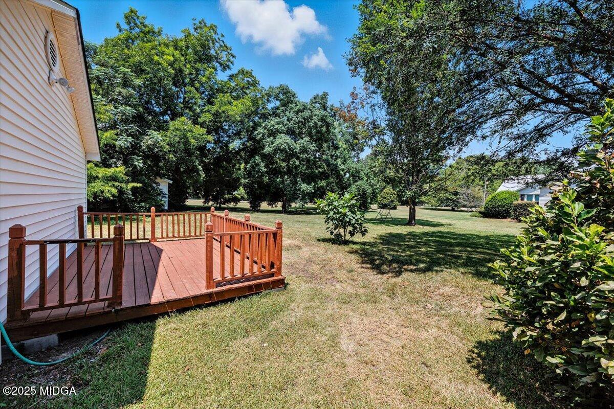 4175 Jones Road Macon, GA 31216 - Photo 39 of 40 a view of backyard with wooden fence