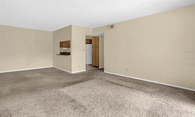 a view of a kitchen with a sink