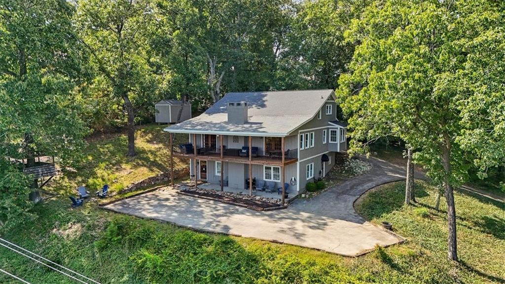 11 Brow Road Rome, GA 30165 - Photo 46 of 58 an aerial view of a house with a yard