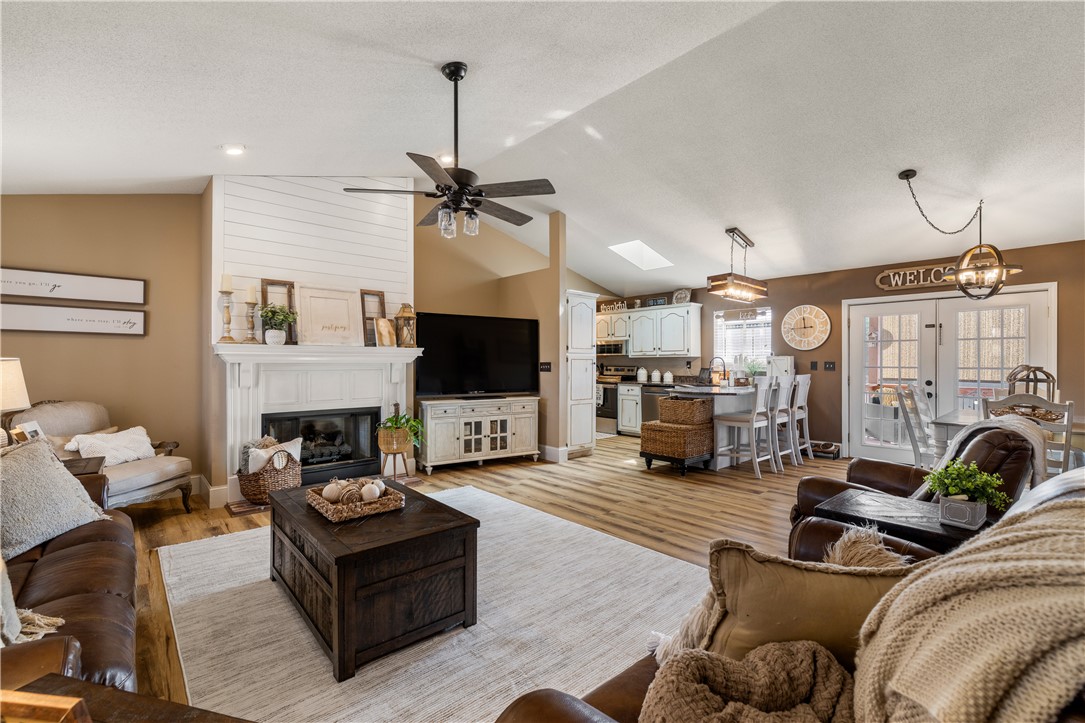 903 Huckleberry Lane Anderson, SC 29625 - Photo 6 of 42 This inviting space seamlessly blends living and dining, offering comfort and convenience.