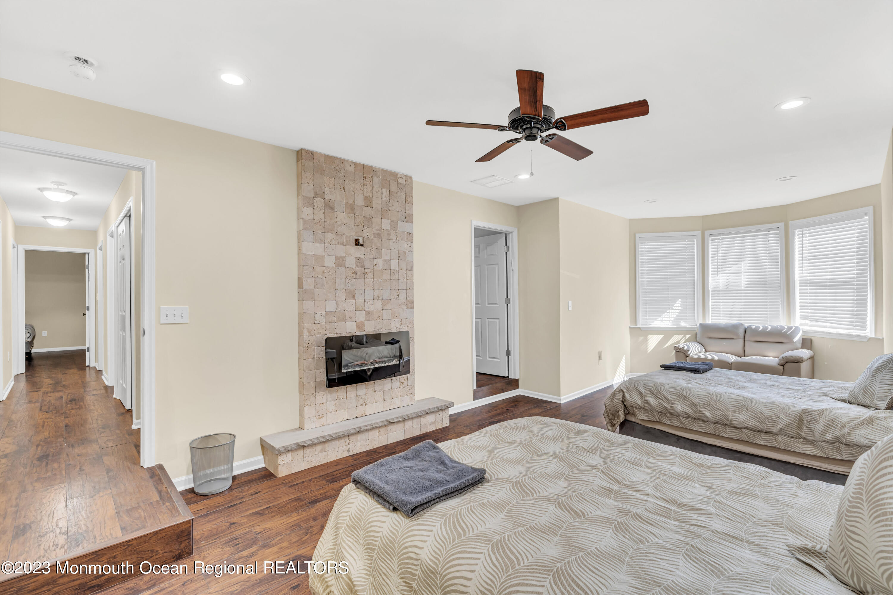12 Clayton Road Howell, NJ 07731 - Photo 55 of 84 a bedroom with a bed and glass window