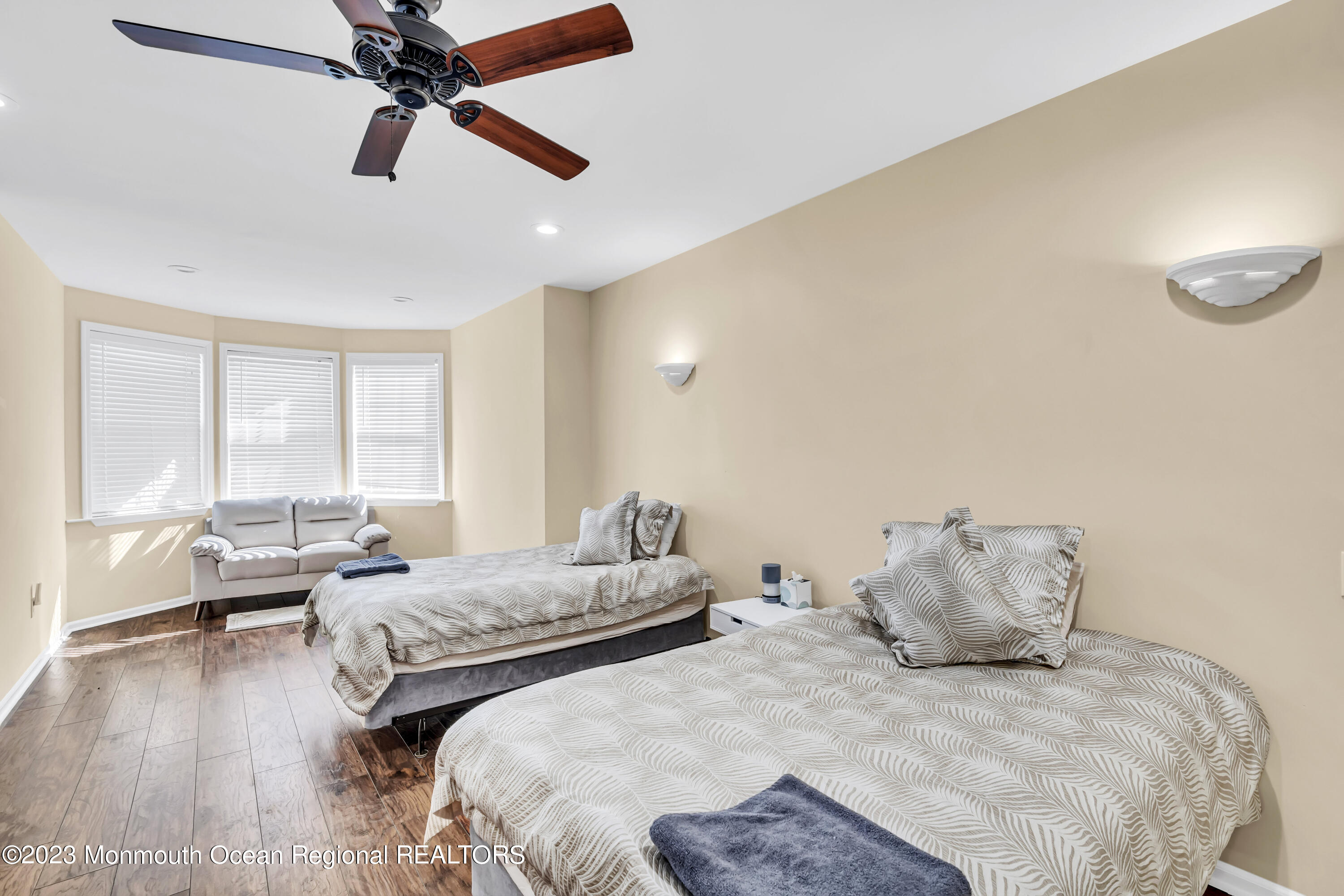 12 Clayton Road Howell, NJ 07731 - Photo 56 of 84 a bedroom with two beds and wooden floor