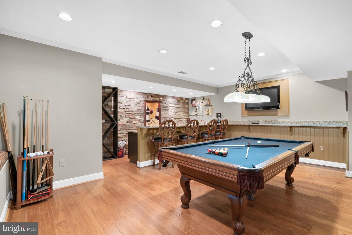 21304 Zion Road Brookeville, MD 20833 - Photo 73 of 109 Billiards Room on Lower Level