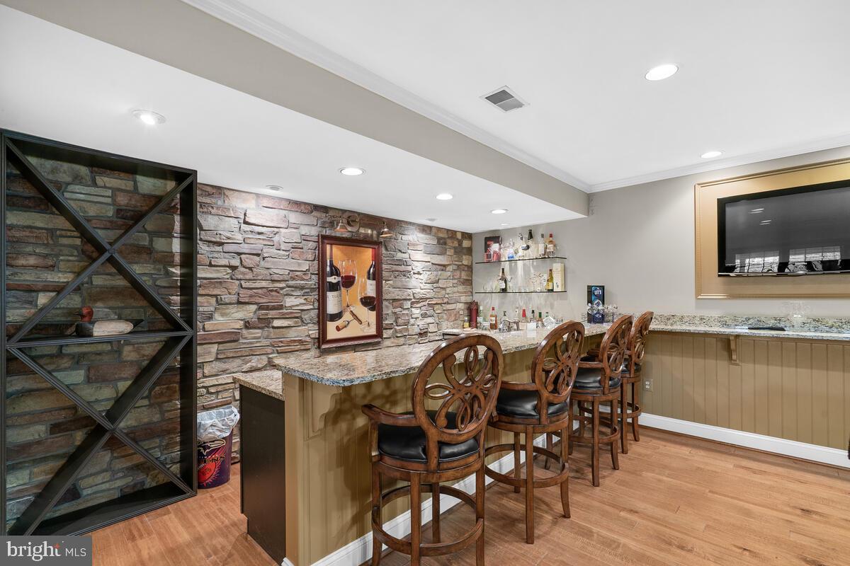 21304 Zion Road Brookeville, MD 20833 - Photo 76 of 109 Wet Bar with Wine Fridge and Mini Fridge