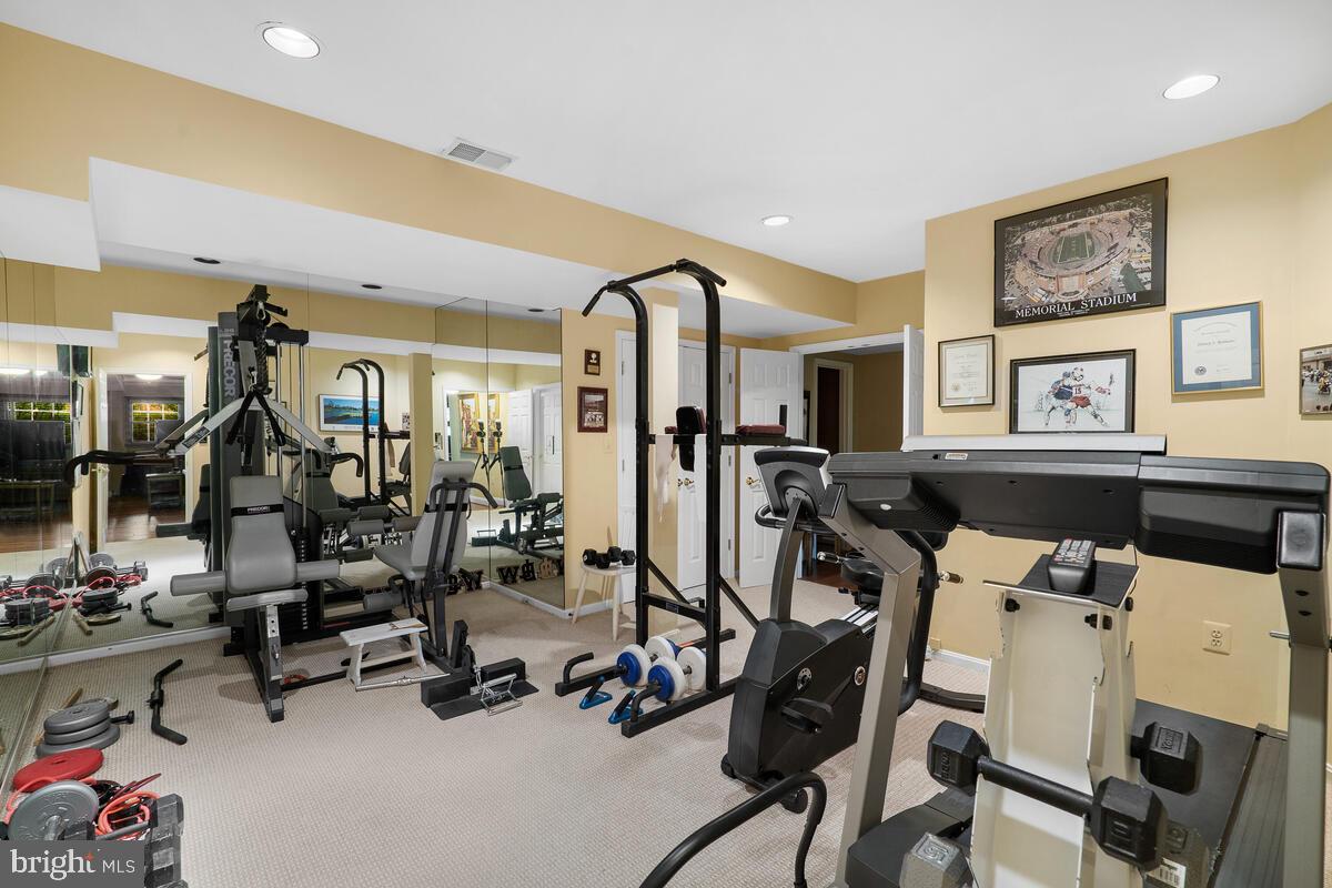 21304 Zion Road Brookeville, MD 20833 - Photo 88 of 109 Lower Level Fitness Room