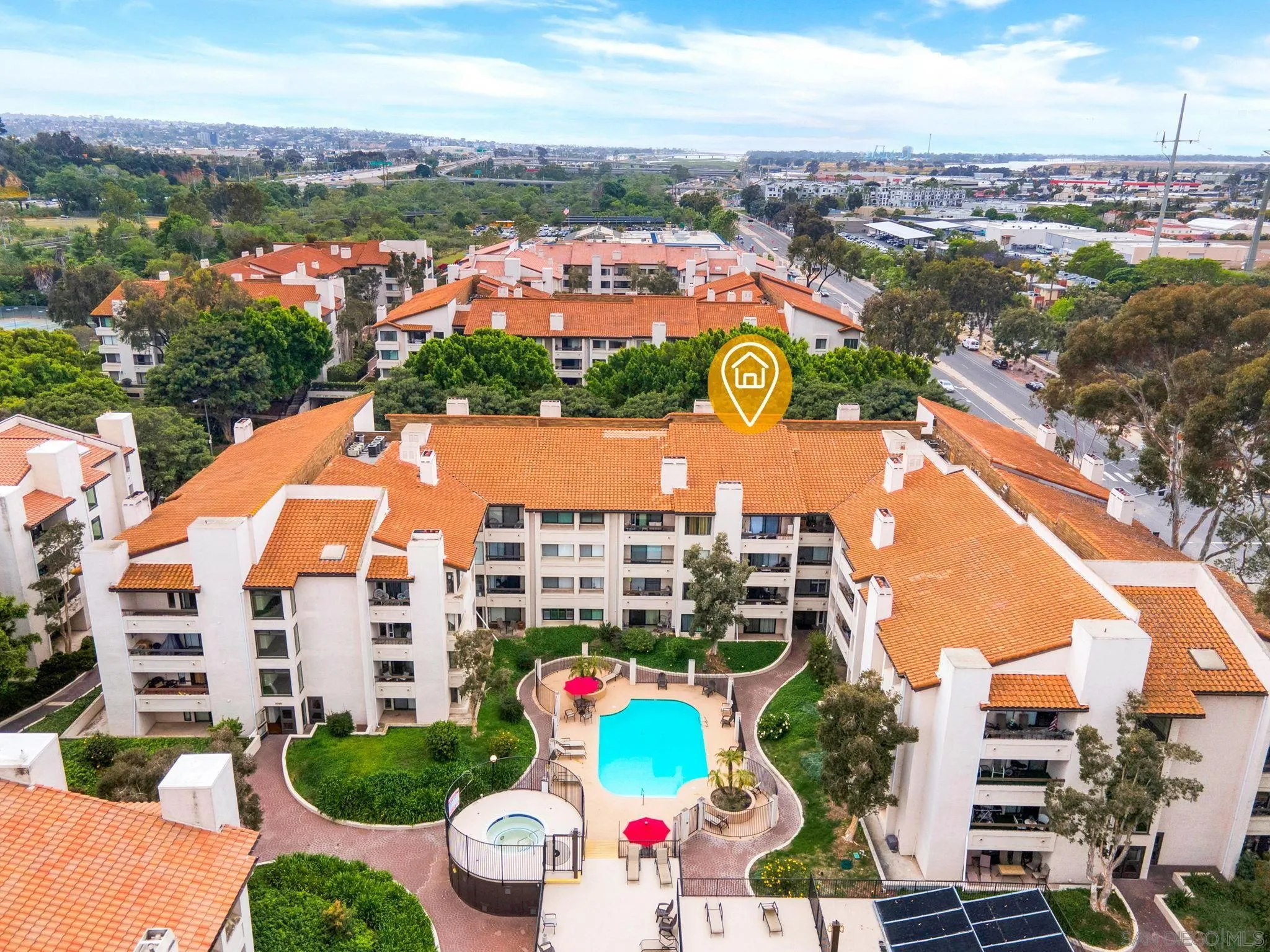 5705 Friars Road, Unit 8 San Diego, CA 92110 - Photo 21 of 26 a view of city