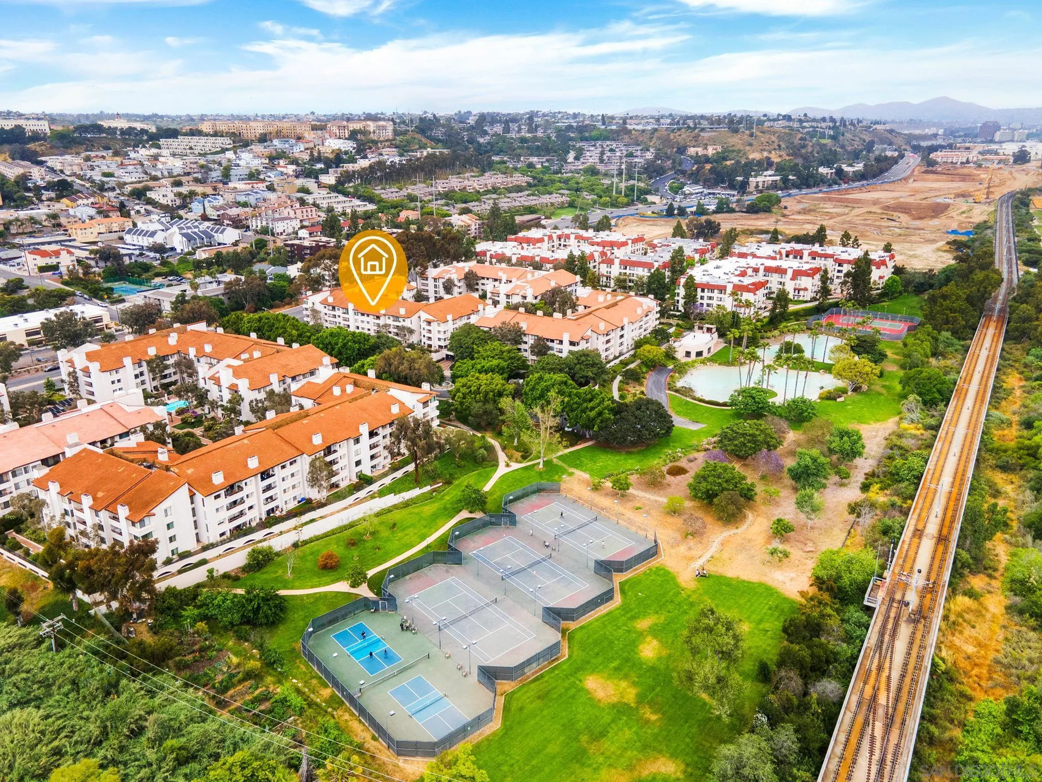 5705 Friars Road, Unit 8 San Diego, CA 92110 - Photo 24 of 26 a view of a city