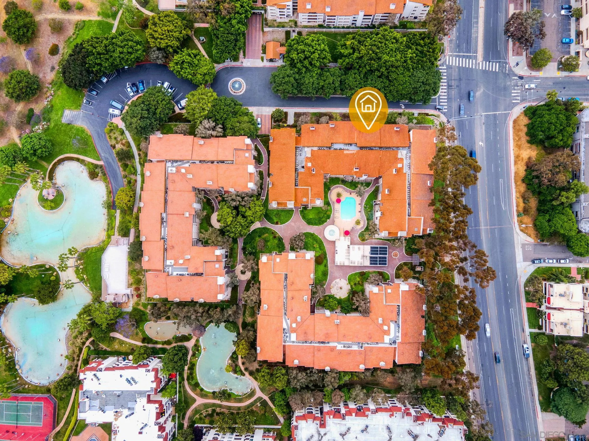 5705 Friars Road, Unit 8 San Diego, CA 92110 - Photo 25 of 26 an aerial view of multiple house