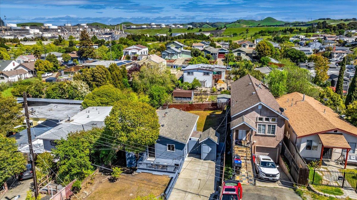 231 Pinole Avenue Rodeo, CA 94572 - Photo 21 of 26 an aerial view of residential houses with outdoor space