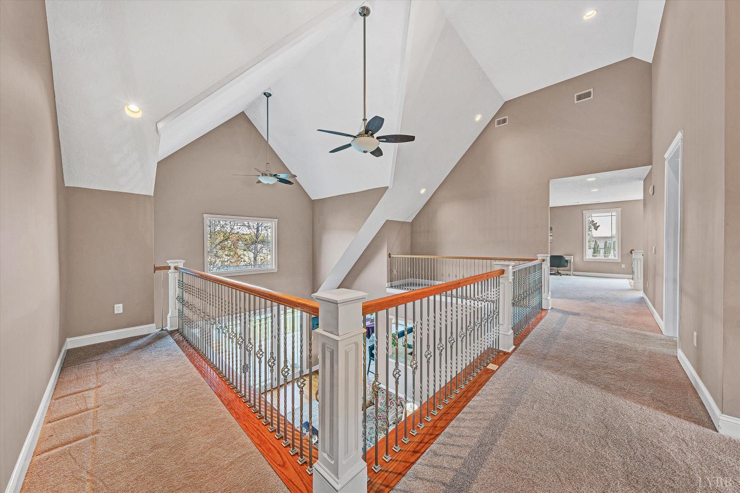 803 Compass Cove Circle Moneta, VA 24121 - Photo 43 of 92 a view of a hallway with window