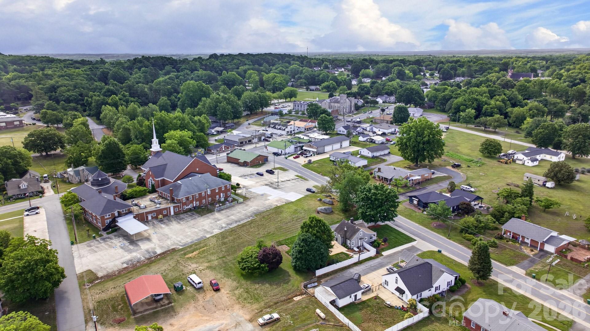 1016 Raney Street Salisbury, NC 28146 - Photo 36 of 45 an aerial view of a house with a garden