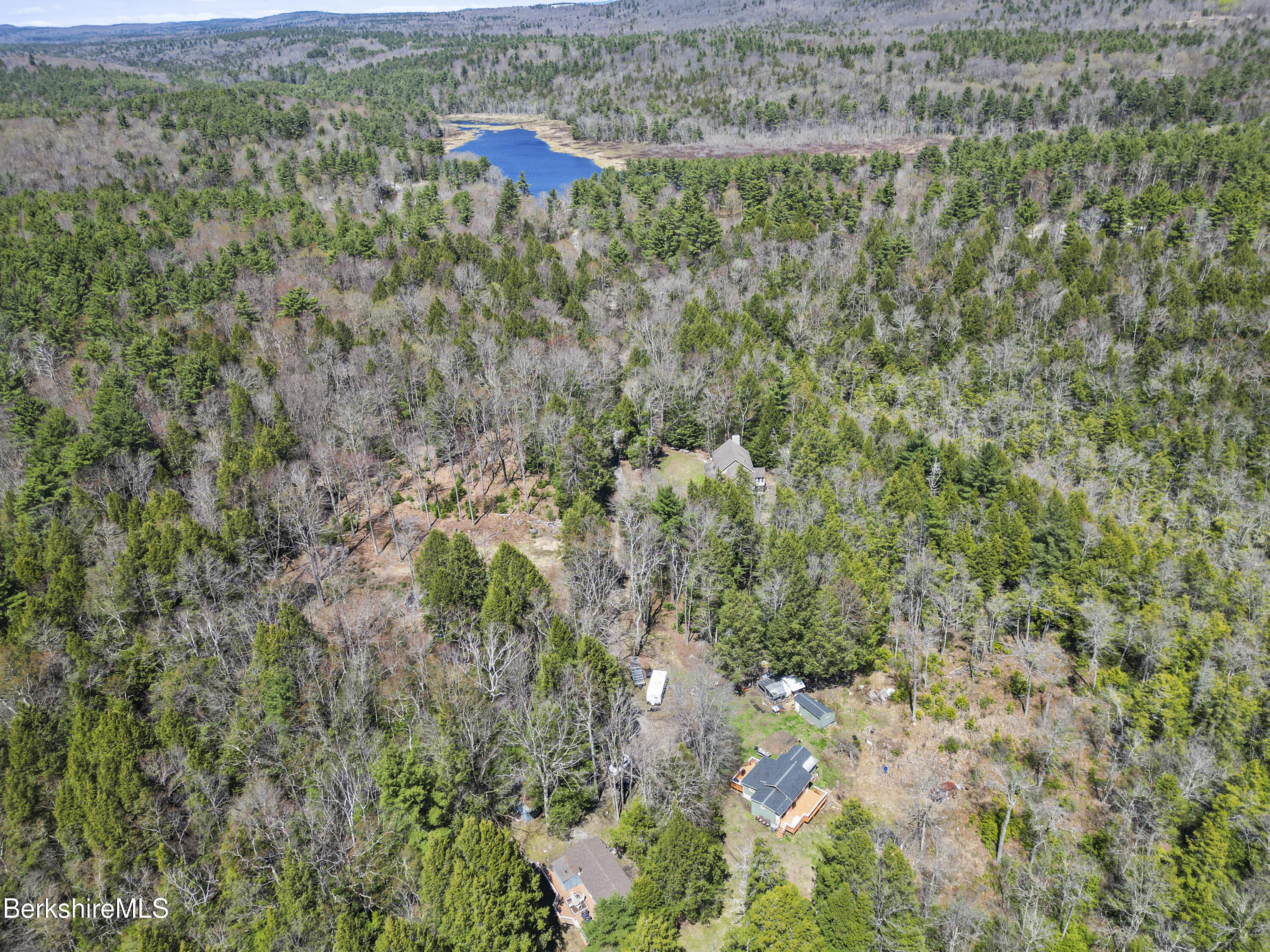 140 High Rise Road Otis, MA 01253 - Photo 30 of 30 Aerial View