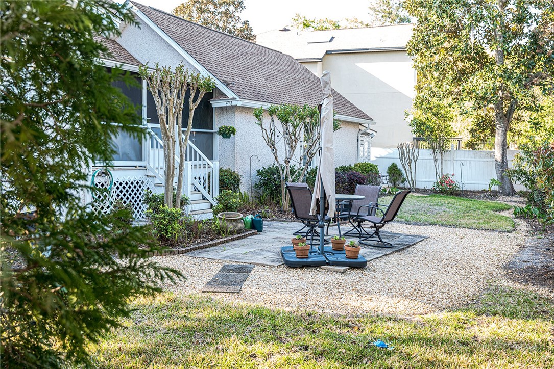 409 Colley Lane St. Simons Island, GA 31522 - Photo 17 of 18 Rear Yard
