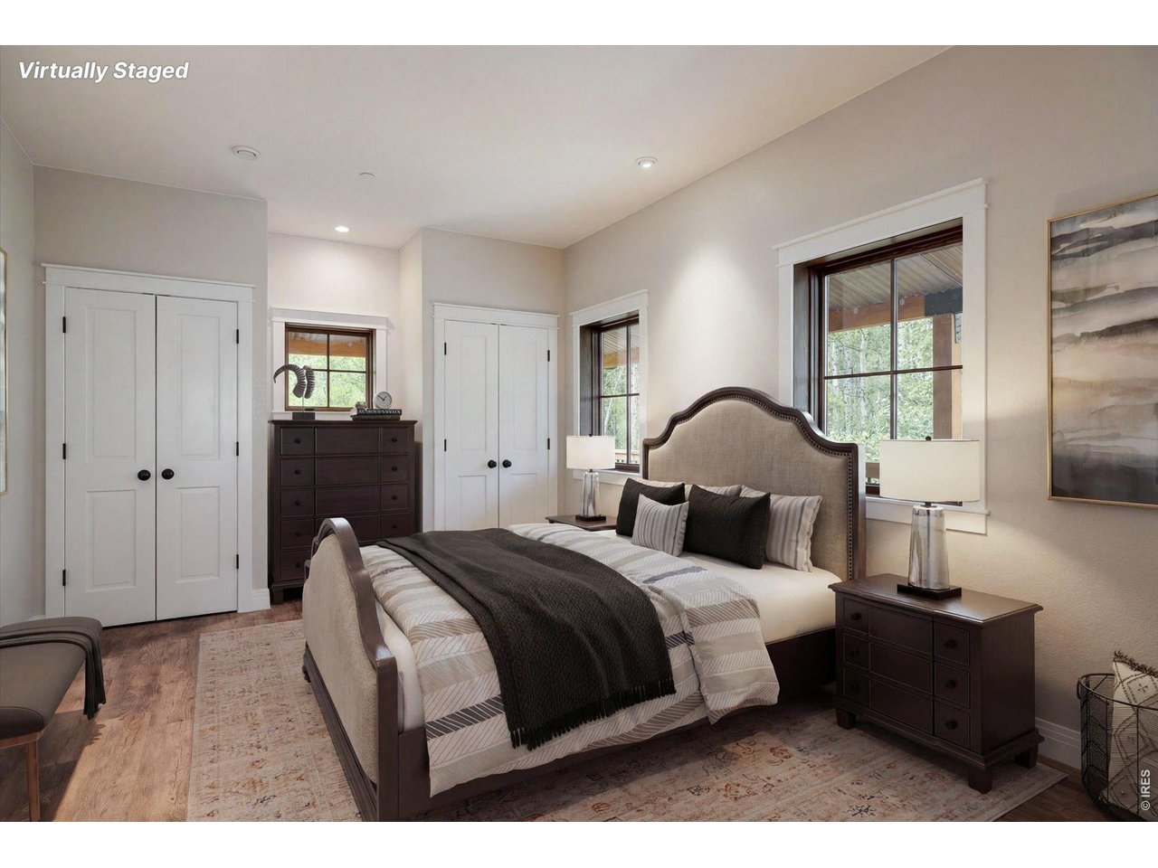 713 Rudi Lane Golden, CO 80403 - Photo 15 of 49 a bedroom with a bed and a window