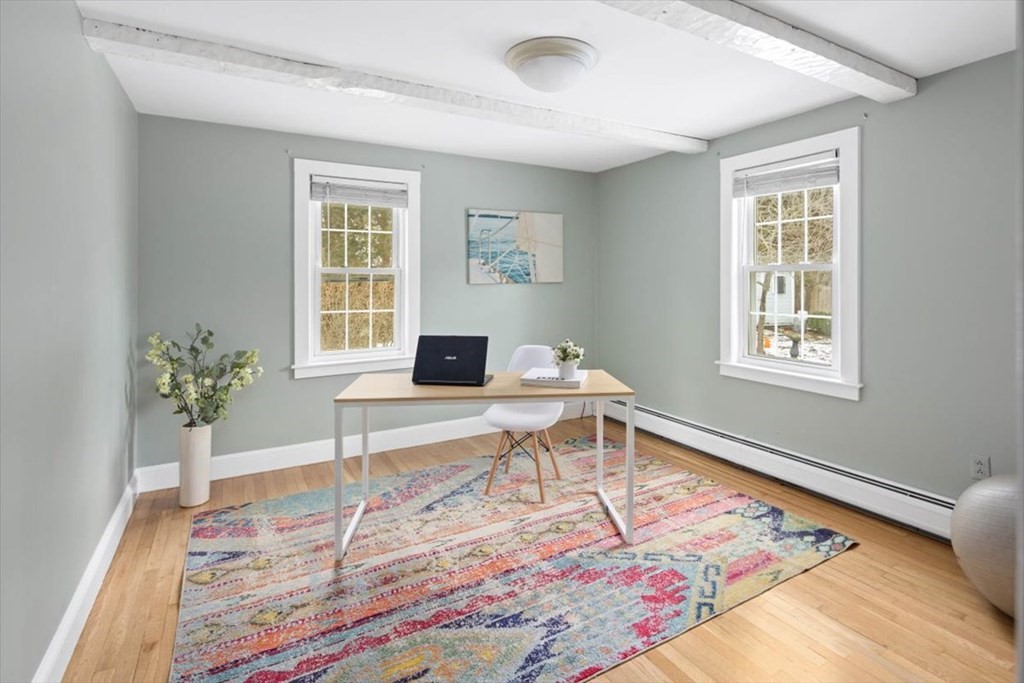 53 Winter Street Kingston, MA 02364 - Photo 17 of 28 a workspace with wooden floor