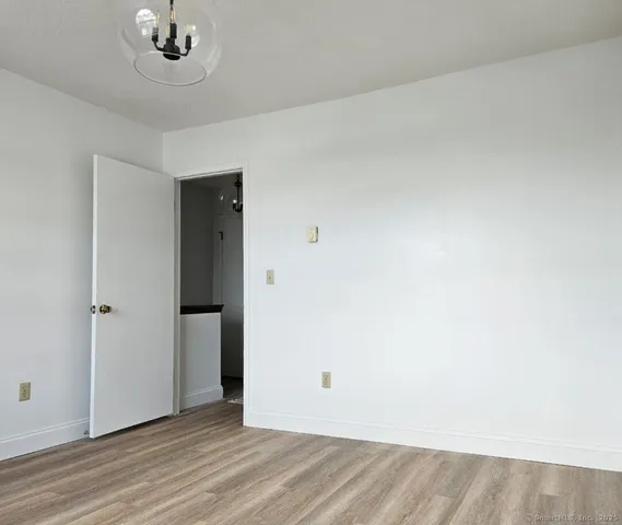 an empty room with a empty space