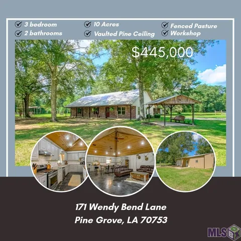 $445,000 | 171 Wendy Bend Lane, Pine Grove, LA 70453