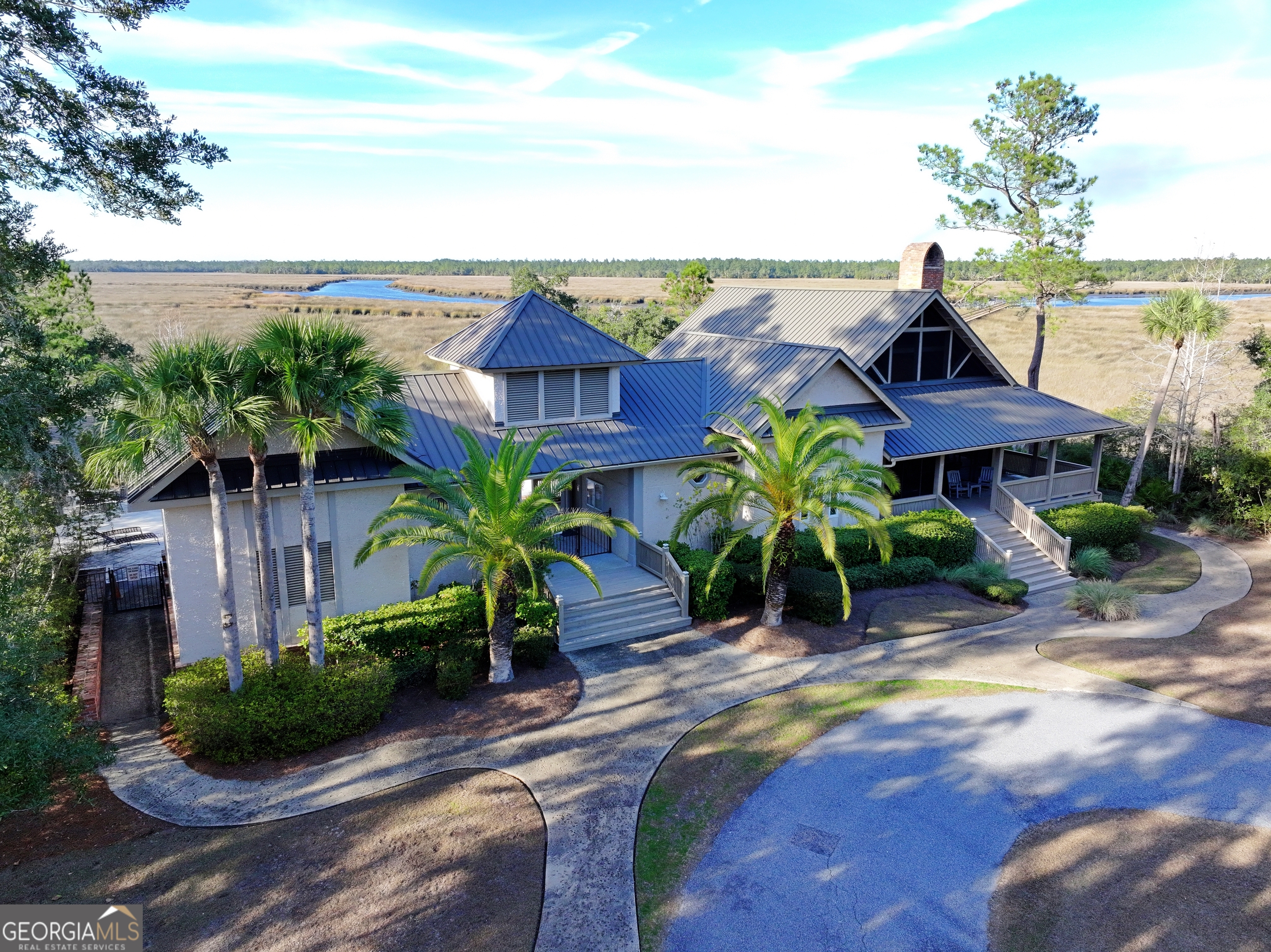 0 Merlin Court Waverly, GA 31565 - Photo 16 of 22 a view of a house with a garden