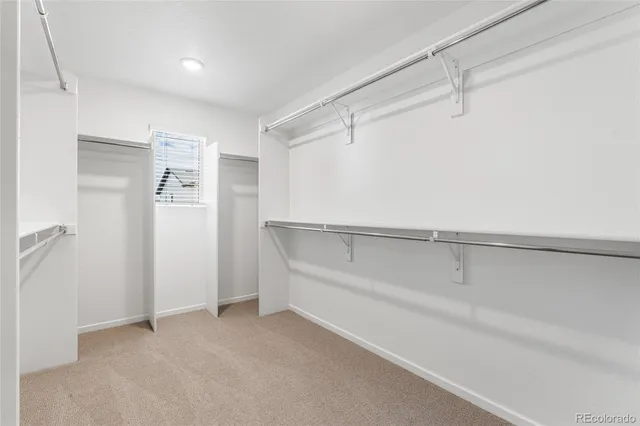 a view of walk in closet