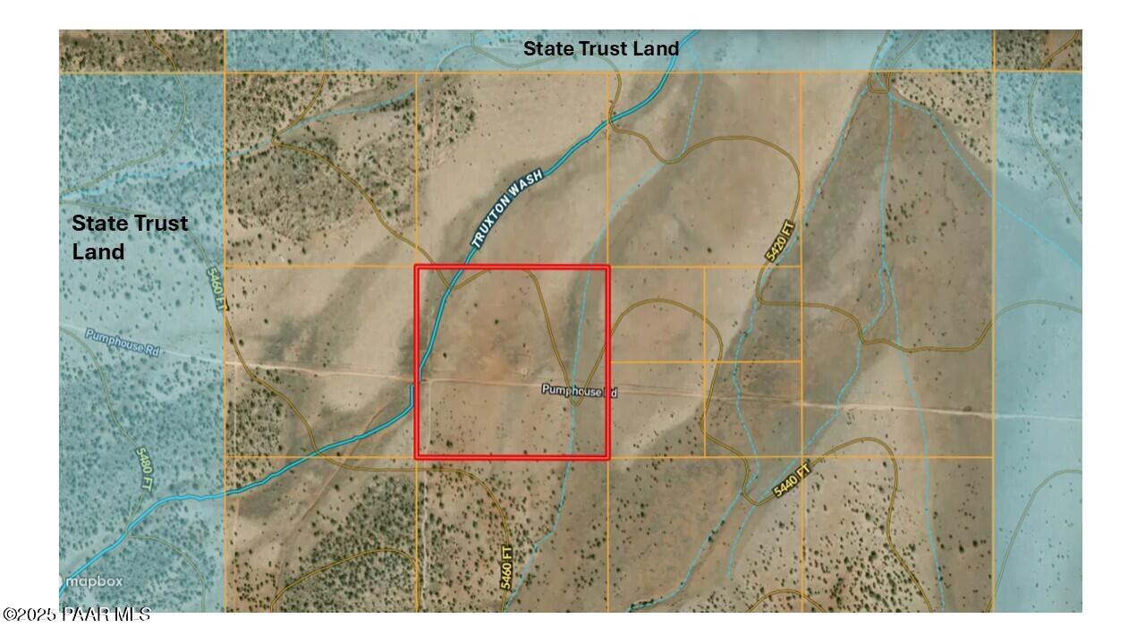 105 Ravens Rest Road Seligman, AZ 86337 - Photo 2 of 6 40Acres Ravens Rest - Contour and Surfac